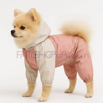 Celeste Premium Pink Yağmurluk S-M-L-XL-2XL (5 BEDEN SET) Kedi ve Köpek Kıyafeti