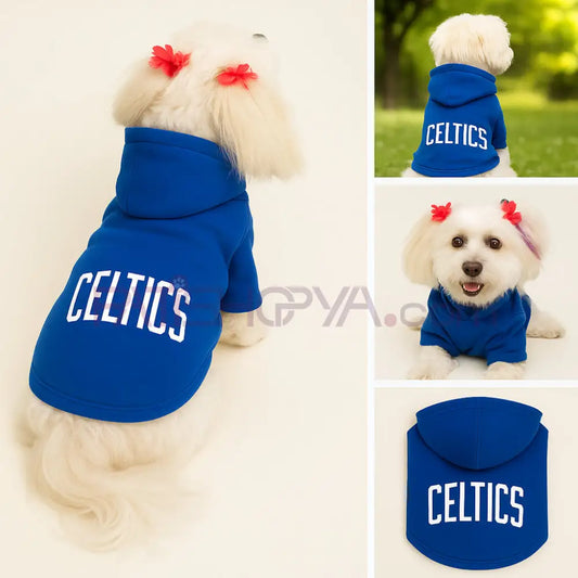 Celtics Sweatshirt S-M-M-L-XL (5 BEDEN SET) Kedi ve Köpek Kıyafeti