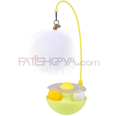 Hacıyatmaz Oltalı Tüylü Kedi Oyuncağı Lüks Kutulu Toptan Kedi Oyuncakları İnteraktif Devrilmez Oyuncak