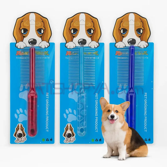 Kedi Köpek Kıtık Açıcı Tarak Çift Taraflı Kutulu Karışık Renk