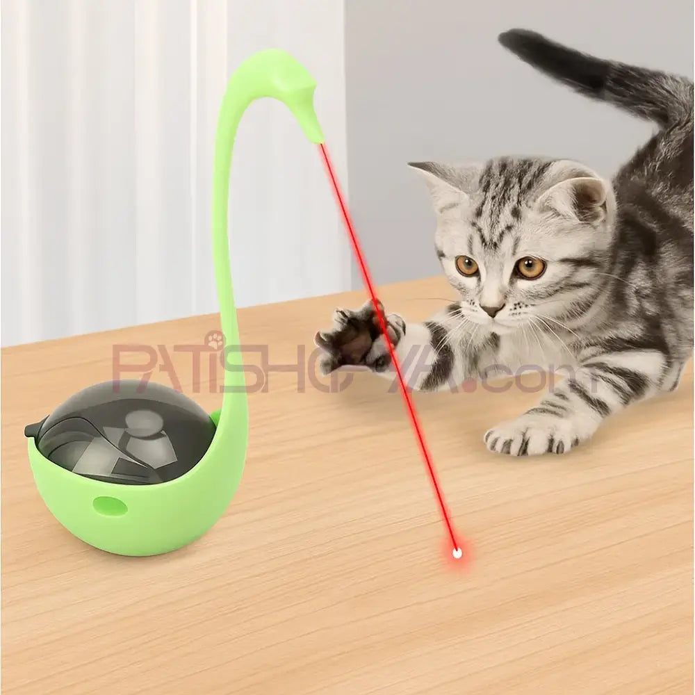 Mama Hazneli Lazerli Kuğu Model Kedi (KUTULU) Kedi Oyuncakları