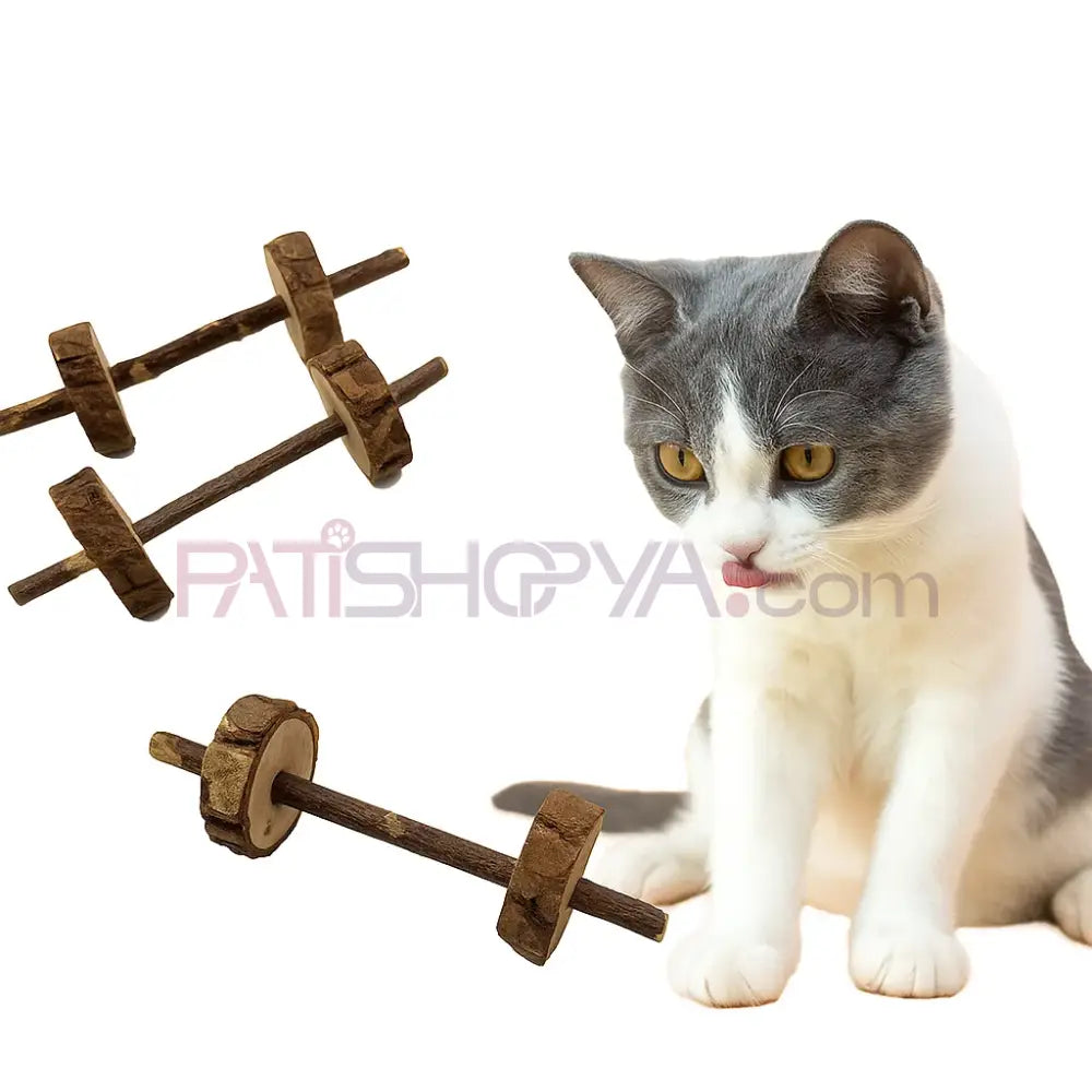 Matatabi Çubuk Kedi Oyuncağı 1 Adet Doğal Silver Vine Diş Kaşıma Çubuğu Toptan