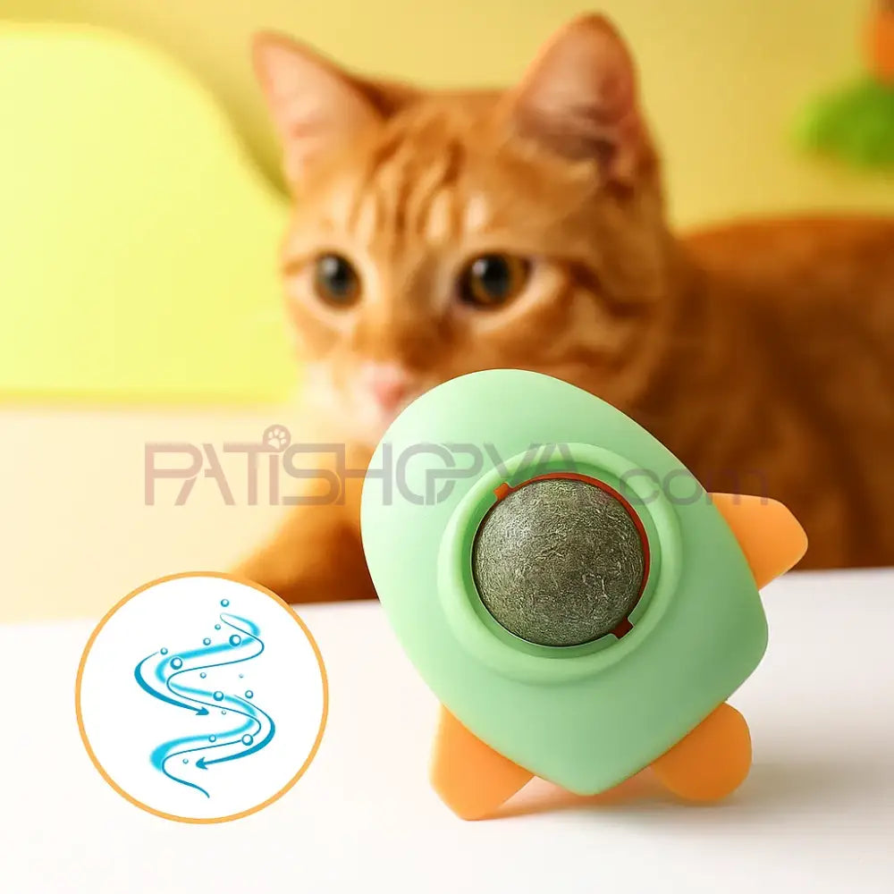 Kedi Yalama Topu Uçak Model İTHAL Kedi Oyuncakları