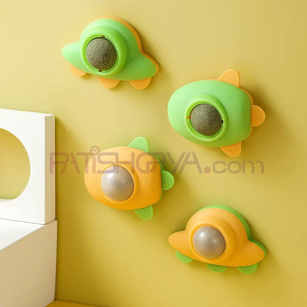 Kedi Yalama Topu Uçak Model İTHAL Kedi Oyuncakları