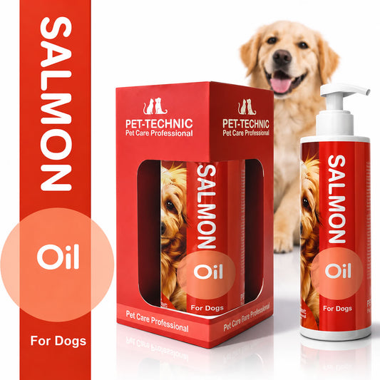 Pet-Technic Salmon Oil 100 ml kutulu ve pompalı köpek somon yağı