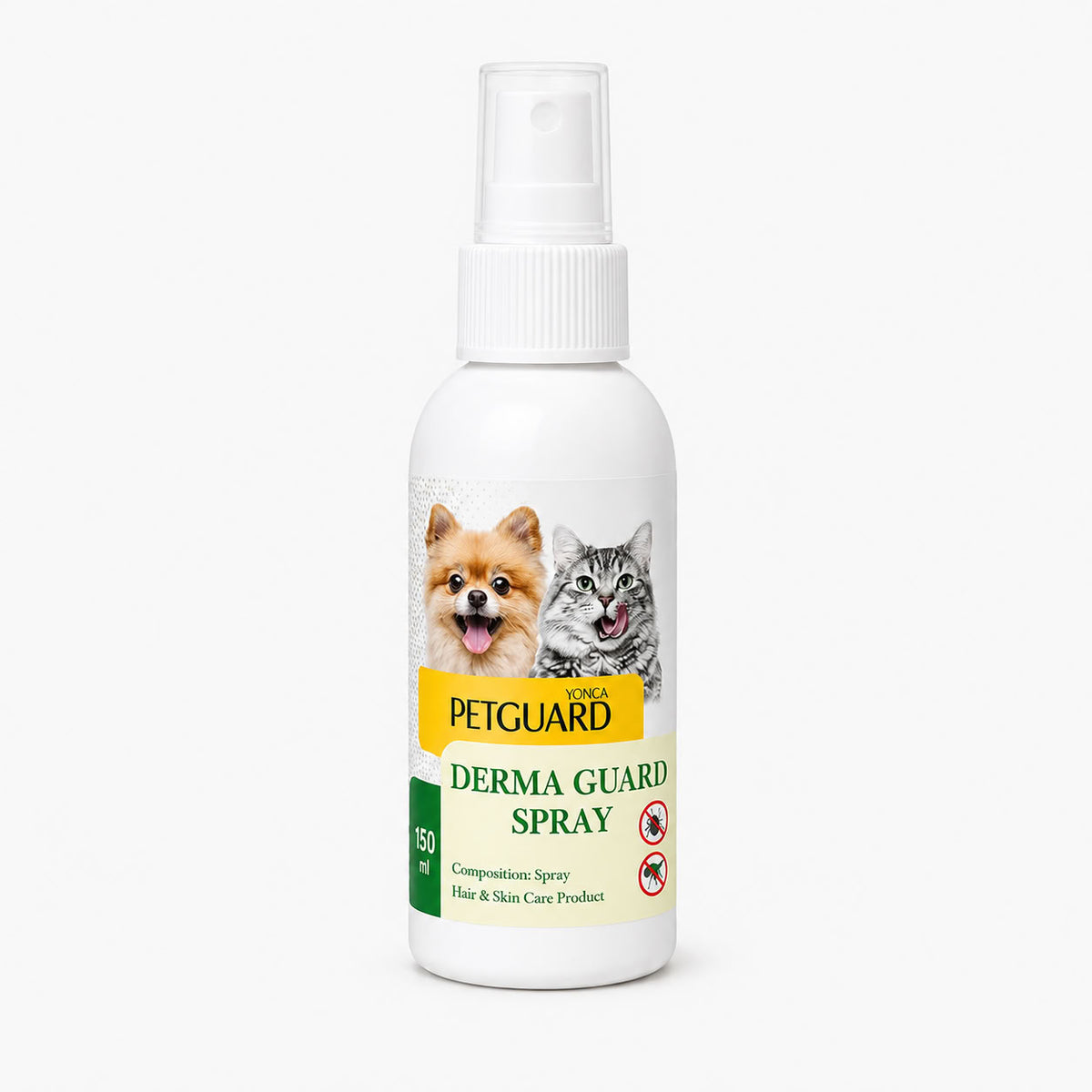 Petguard Derma Guard 150 ml kedi ve köpek deri ve tüy bakım spreyi