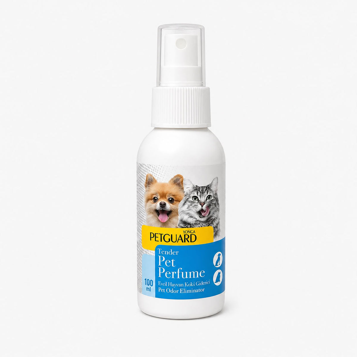 Petguard Tender 100 ml kedi köpek parfümü ve evcil hayvan koku giderici sprey 6'lı kutu