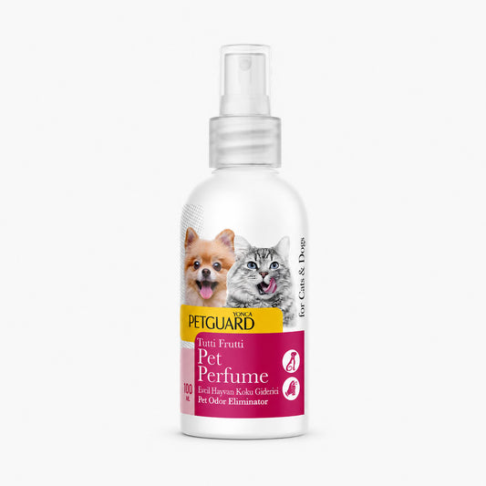 Petguard Tutti Frutti 100 ml kedi köpek parfümü ve evcil hayvan koku giderici sprey 6'lı kutu