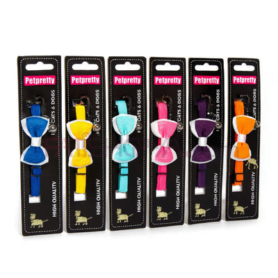 PETPRETTY PAPYONLU KEDİ VE KÖPEK TASMASI 12 Lİ PAKET