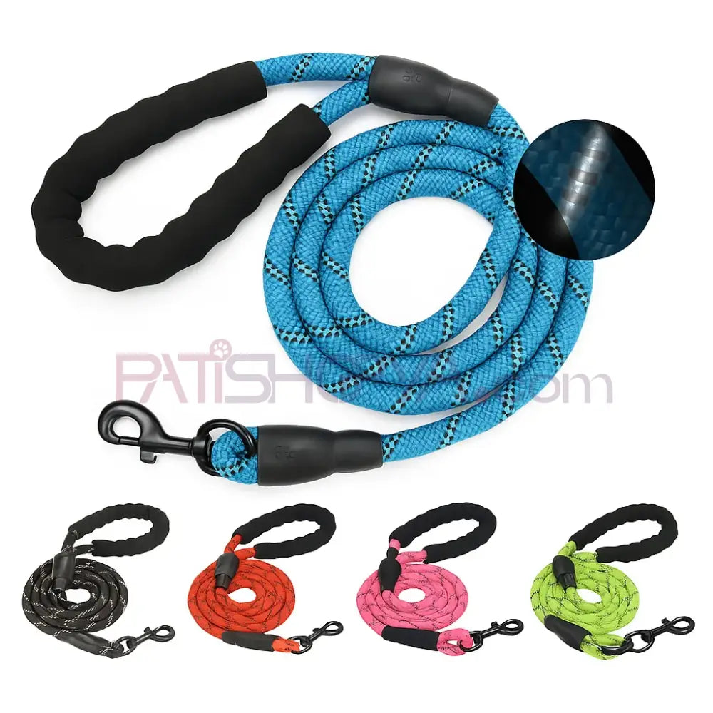 REFLEKTÖRLÜ KÖPEK GEZDİRME 120 CM 0,8 mm Kedi ve Köpek Tasmaları