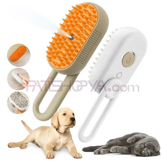 Saplı Buharlı Evcil Hayvan Fırçası (KUTULU) Kedi Oyuncakları