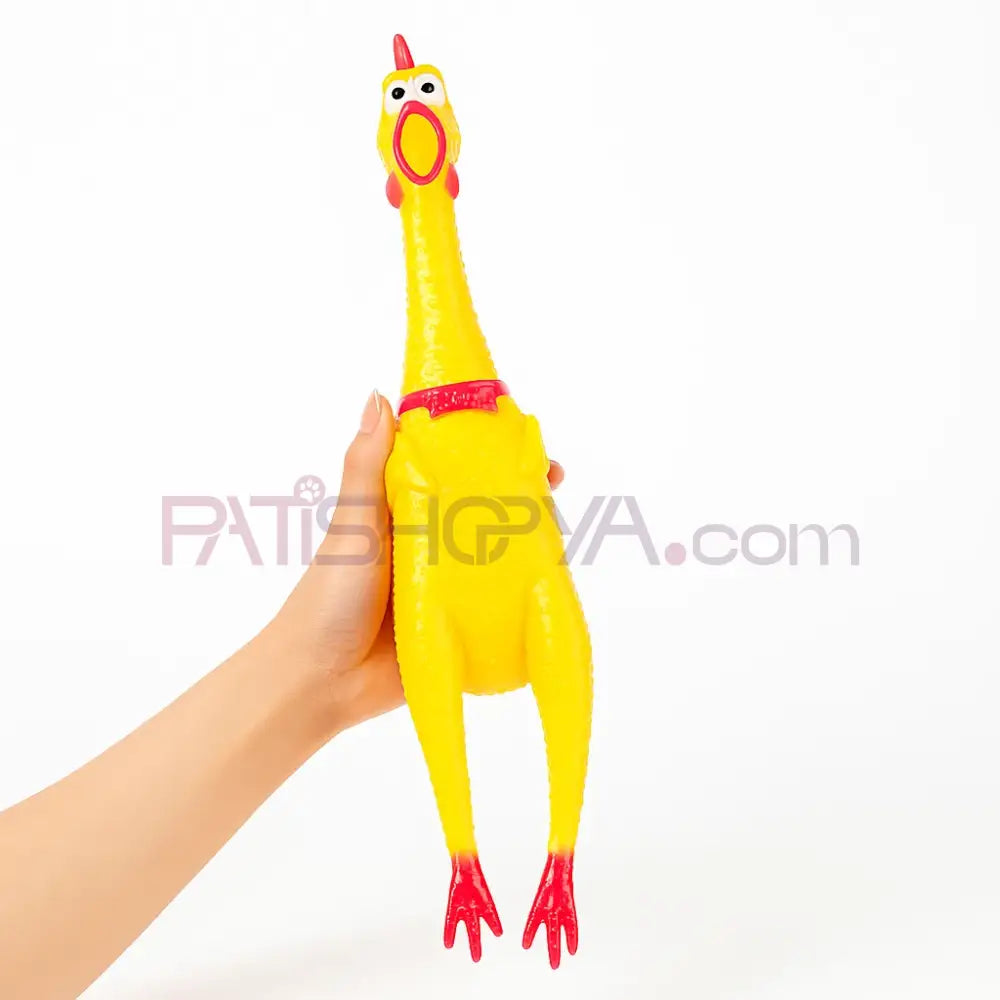 SES ÇIKARAN HOROZ SMALL 16 CM Kedi Oyuncakları