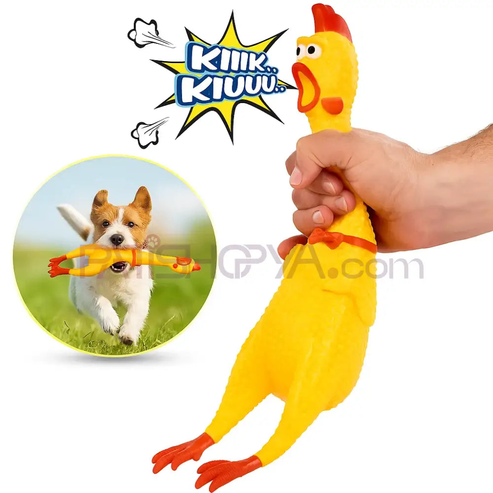 SES ÇIKARAN HOROZ SMALL 16 CM Kedi Oyuncakları