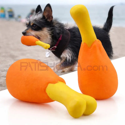 Sesli Tavuk But Oyuncak (Karton Askılı)