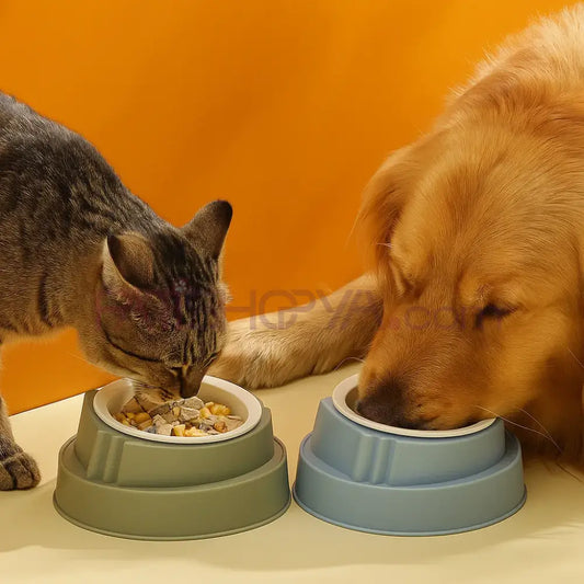 TEKLİ LUX PLASTİK KULAKLI MAMA KABI Kedi ve Köpek Mama Su Kabı