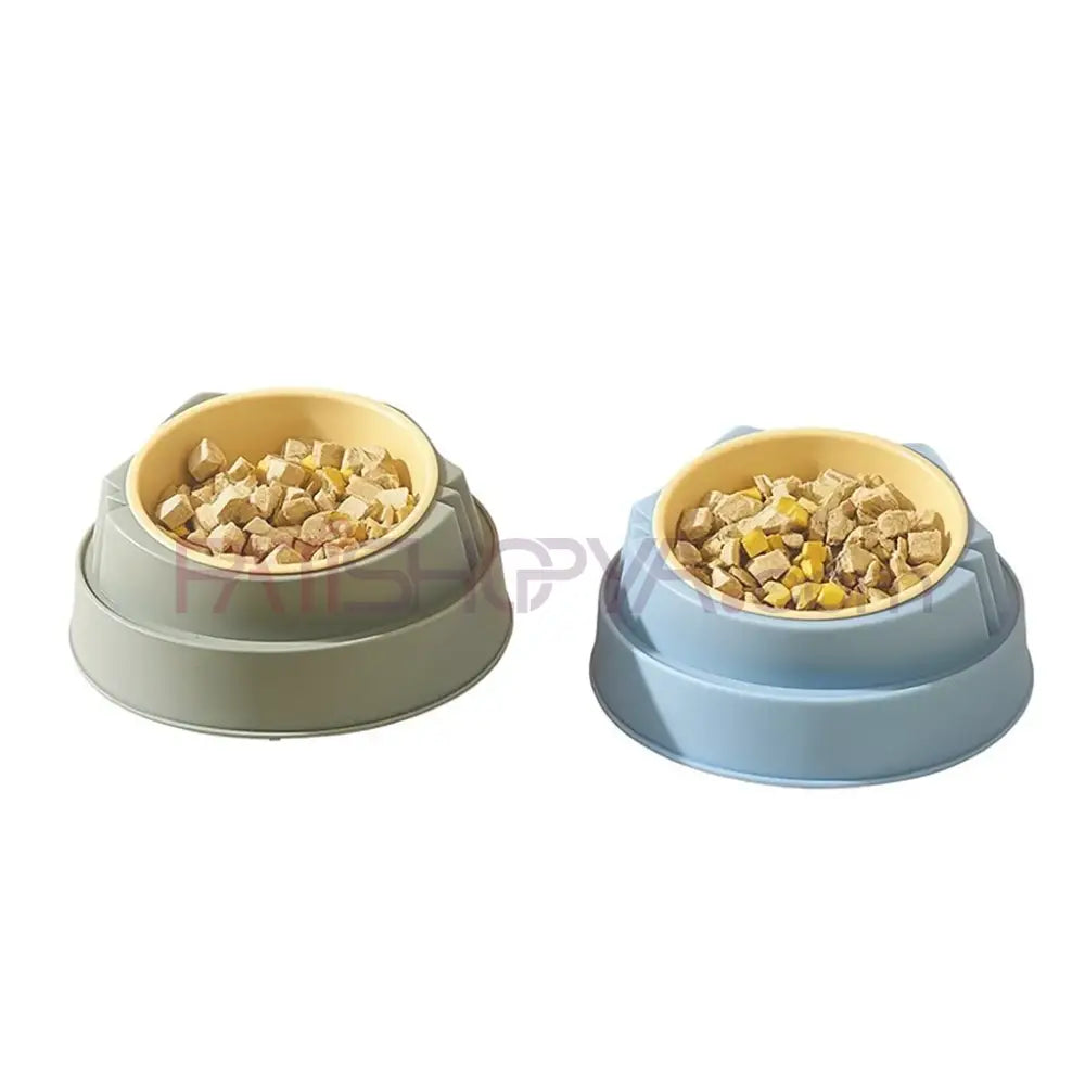 TEKLİ LUX PLASTİK KULAKLI MAMA KABI Kedi ve Köpek Mama Su Kabı