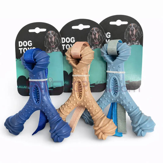 Köpek Kemik Diş Kaşıma Isırma Oyuncağı Sert Plastik Dayanıklı Isırma Oyuncağı