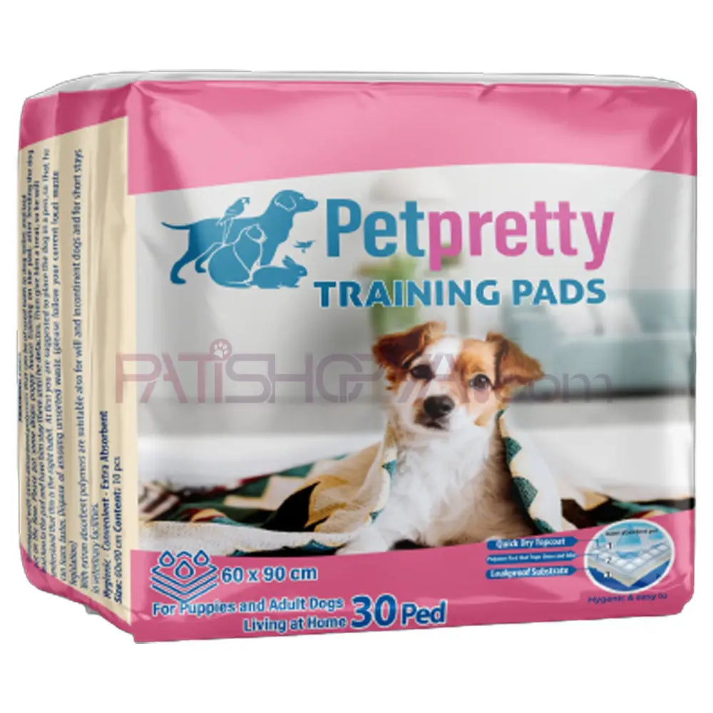 TUVALET EĞİTİM PEDİ NATUREL 60x90 30’LU Kedi ve Köpek Bakım Ürünleri